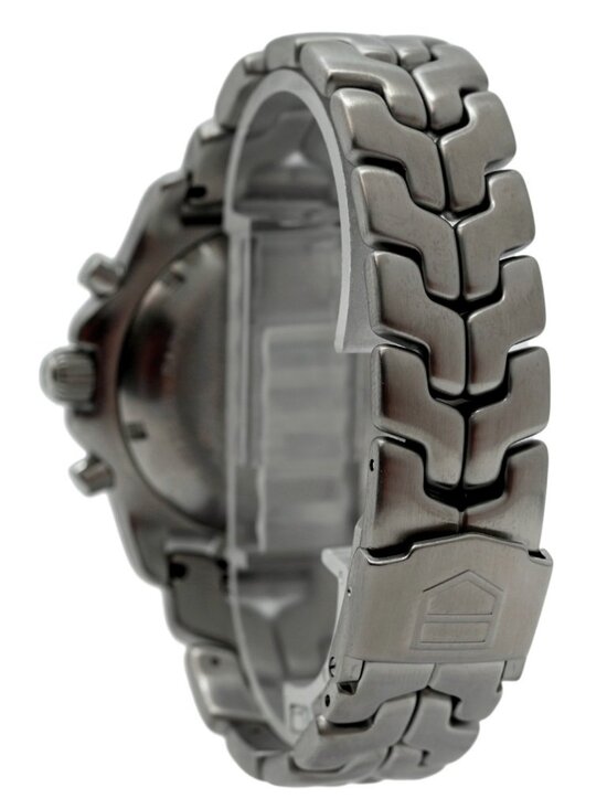 Tag Heuer 42mm Men\'s Link Limited Edition Aryton Senna Black Watch! Ref: CT2115! main image 8